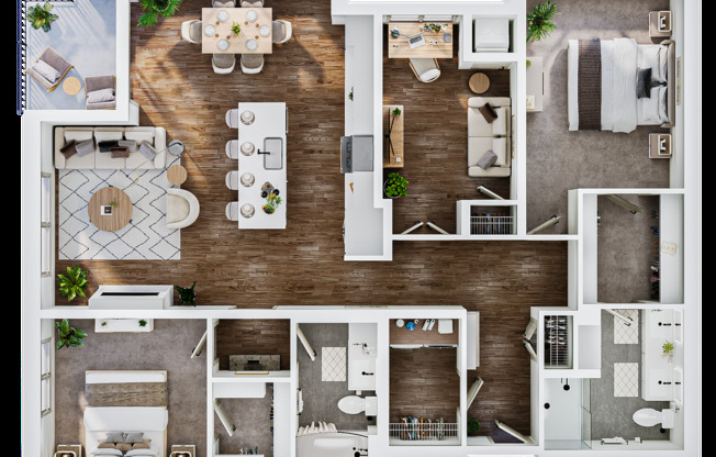 2 beds, 2 baths, 1,575 sqft, $3,895, Unit 157