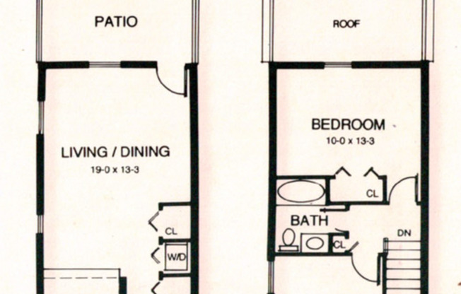 2 beds, 1 bath, 900 sqft, $1,595, Unit 203S
