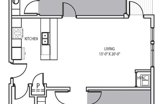 2 beds, 2 baths, 1,208 sqft, $2,300, Unit 309