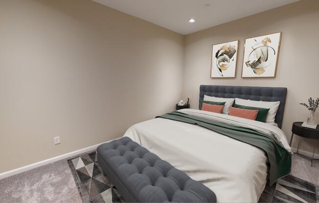 Gorgeous Bedroom at Renaissance at the Power Building, Cincinnati, OH, 45202