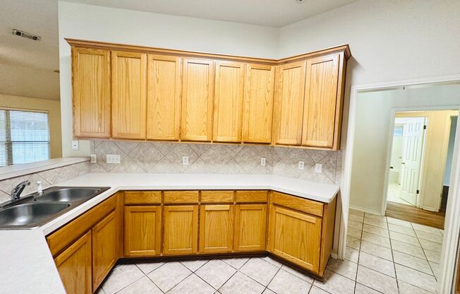 Spacious 3-Bedroom Home in Lakeline Oaks – No Carpet, Private Yard & 2-Car Garage!