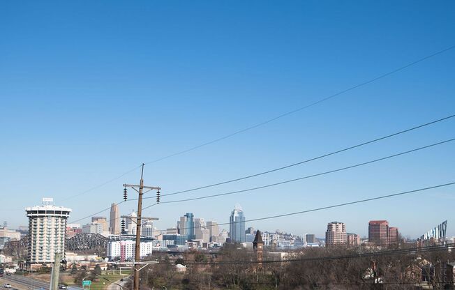 Beautiful townhouse, Gorgeous Views of Downtown Cincinnati from Multiple Balconies, Two-Car Garage