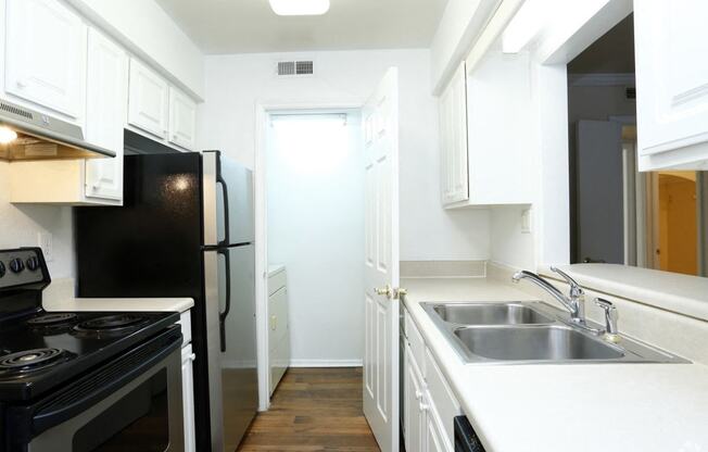 Kitchen view  at Huntington Apartments, North Carolina