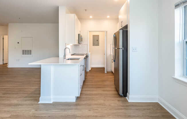 Kitchen with Stainless Steel Appliances