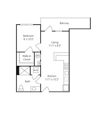 1 bed, 1 bath, 552 sqft, $3,200