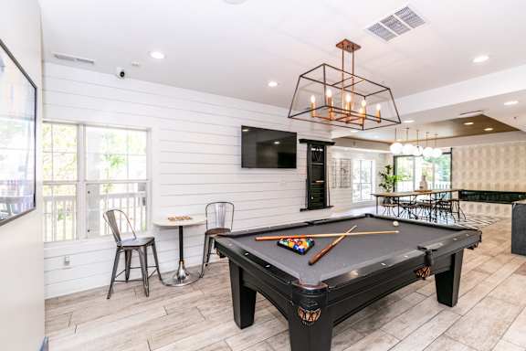 Billiards Room at Willowest in Vinings in Atlanta, GA 30339