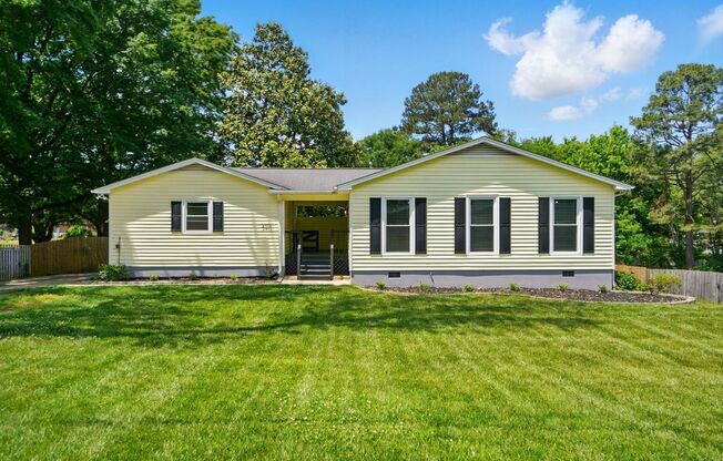 Renovated Gem in Gastonia with Walkout Basement & Spacious Backyard