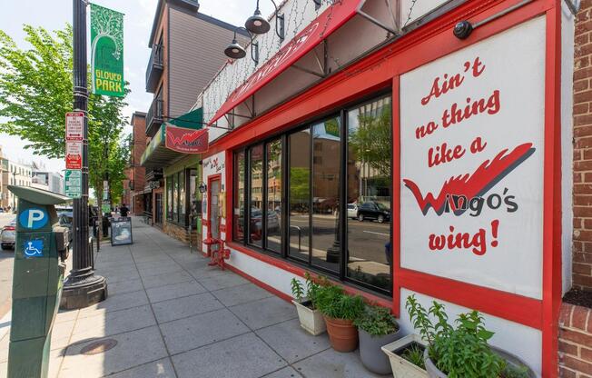 Eclectic restaurants located near Park Crest Apartments in Glover Park DC