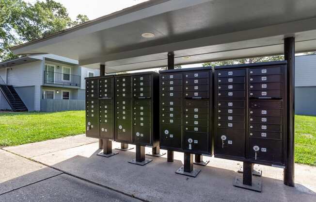 Mailboxes in the apartment Community