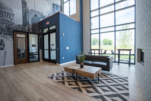 Clubhouse Lobby at Two Points Crossing, Madison, WI