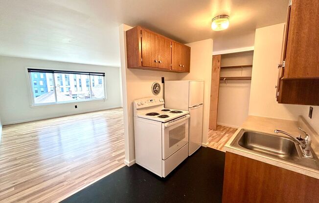 Studio, 1 bath, 464 sqft, $1,295