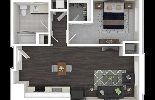 1 bed, 1 bath, 711 sqft, $2,699