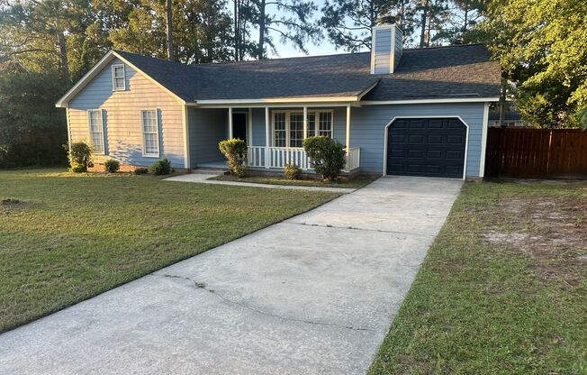 Newly renovated ranch-style home with lots of charm