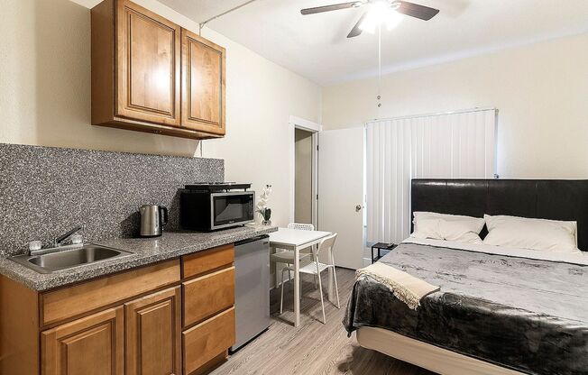 Studio, 1 bath, 165 sqft, $1,278.75, Unit # 07