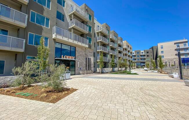 exterior views at Aya Apartments