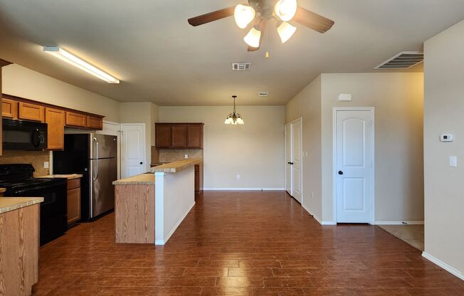 2 Weeks Free Rent / Large Corner Lot / Large Front & Backyards / Fridge Included / Interior Washer & Dryer Connections / CISD