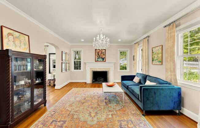 Elegant Chevy Chase Retreat with Designer Finishes!
