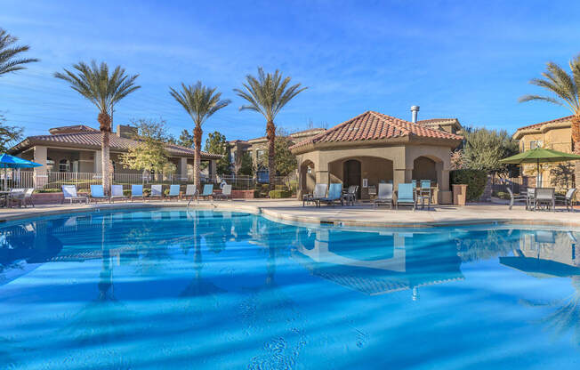 Swimming pool at The Covington by Picerne, Las Vegas, NV, 89139