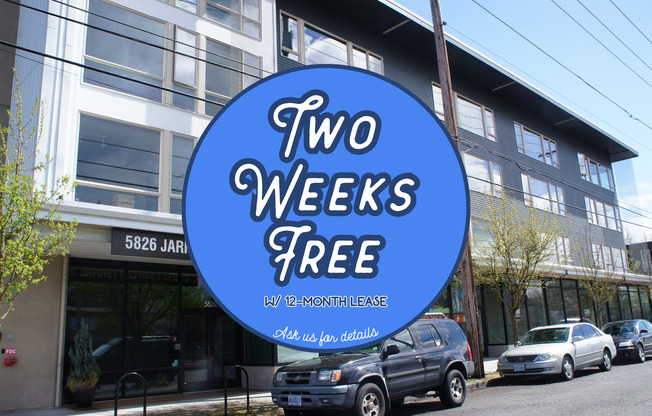 2 WEEKS FREE! Spacious Urban 1 Bed Flat - North Portland Near N. Mississippi & Alberta!