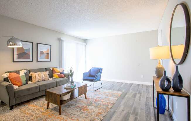 Modern Living Room at Ascent on Pantano, Arizona