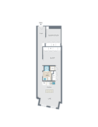 1 bed, 1 bath, 830 sqft, $2,802