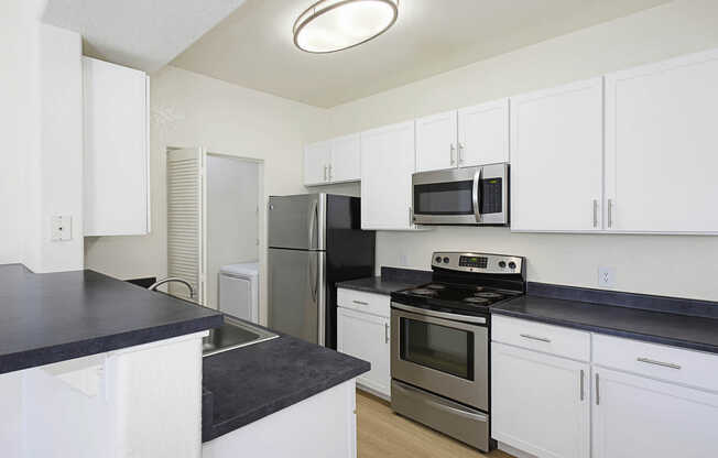 Kitchen with Stainless Steel Appliances