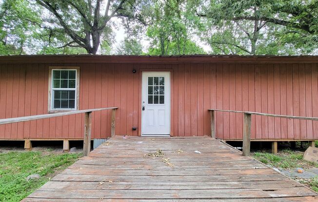 Experience the perfect blend of space, comfort, and country living with this charming 1-bedroom, 1-bath home situated on 4.59 acres in Montgomery, Texas. Nestled in a peaceful setting, this property offers plenty of room to relax, unwind, and enjoy the ou