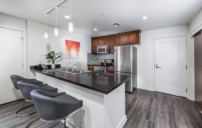 kitchen | Anaheim, CA Apartments | The Mix at CTR City