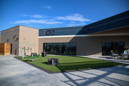 outside gym at SevenO2 Main Apartments, Salt Lake City, Utah