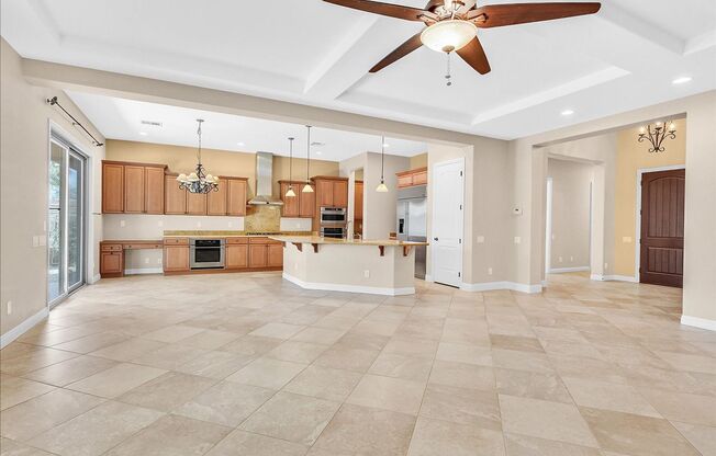 Stunning 1-story home in the prestigious Club at Madeira Canyon guard gated community!