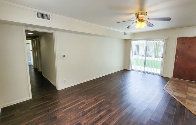 Downstairs 2 Bed 1 Bath with Carport and On-Site Laundry!