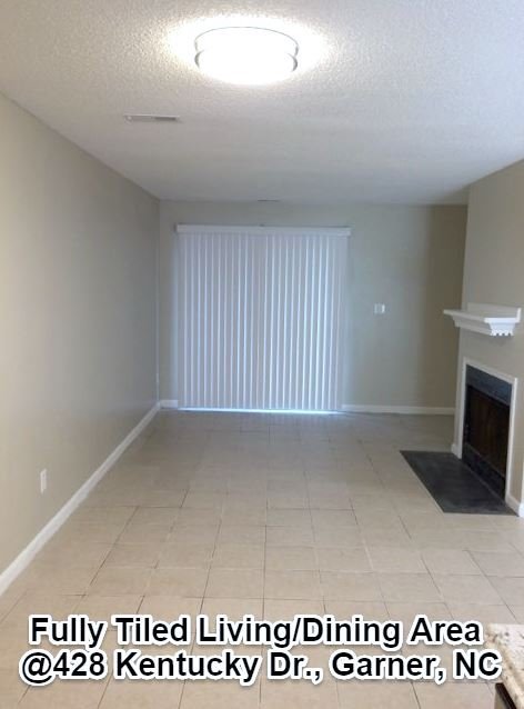 Garner 2 Bedroom, 2 FULL Bath Single Level Townhome $1295/mo.