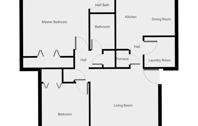 2 beds, 1.5 baths, 1,050 sqft, $880, Unit 02