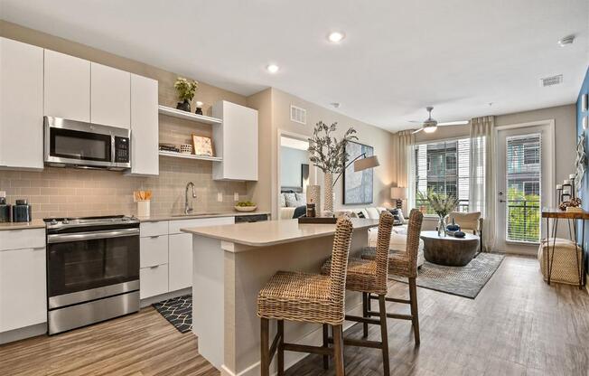 Kitchen and Island at Berkshire Winter Park, Florida