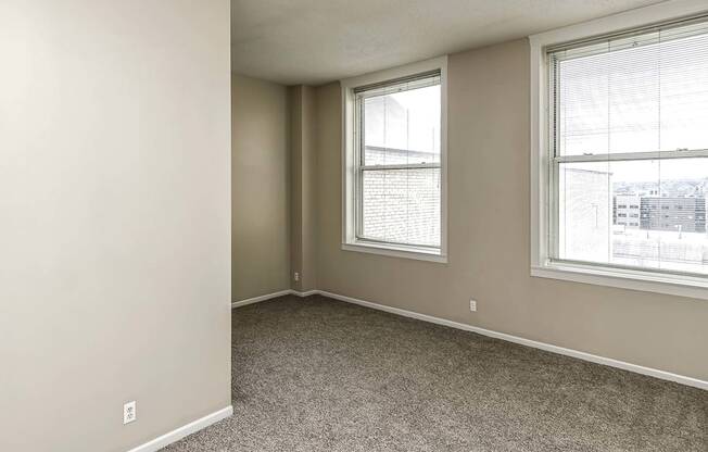Studio, one and two bedroom apartment homes at Orpheum Tower Apartments in Omaha, NE