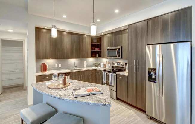 Large Kitchen with Built In Pantry