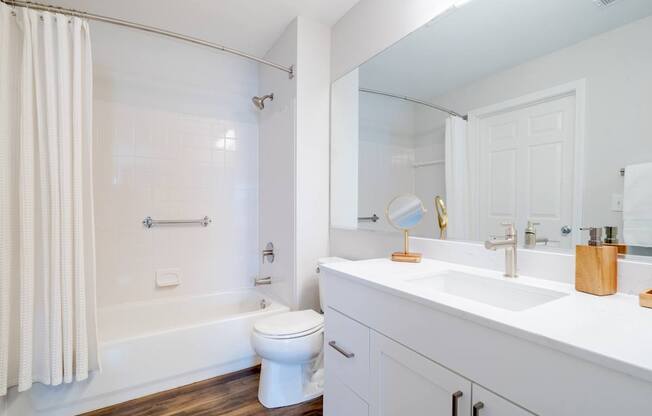 Updated Bathroom at The Residences at Stevens Pond in Saugus, MA 01906