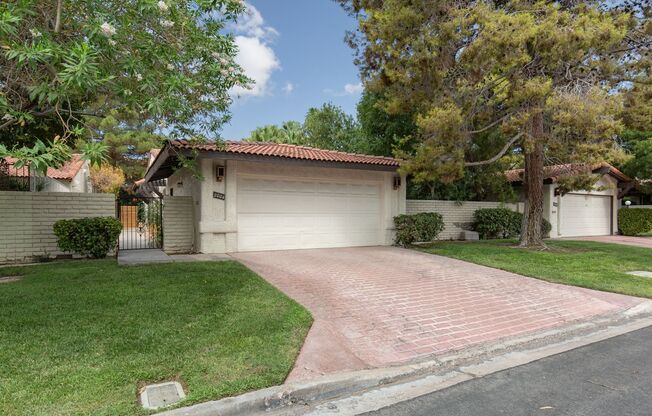 Recently renovated home in luxury resort style guard gated community near the Strip