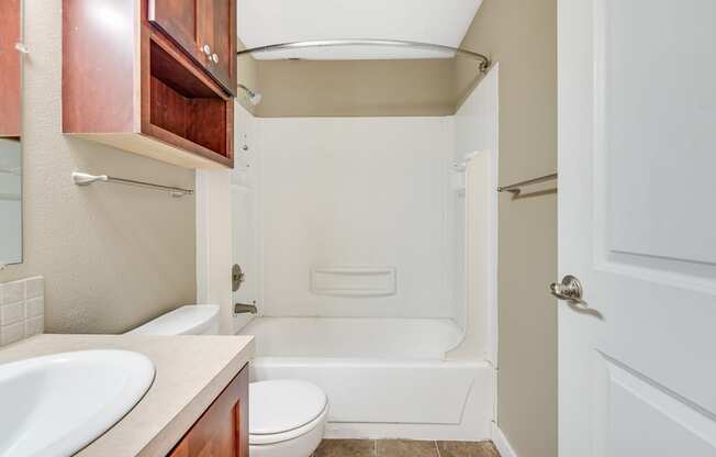 Bathroom Front Facing at Whispering Brook Apartments, Des Moines