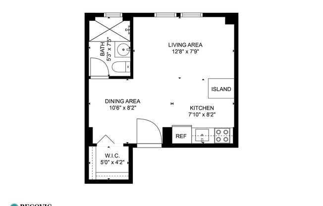 Studio, 1 bath, 250 sqft, $1,250, Unit 7450-34