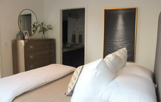 Bedroom with Ensuite at Arcadia Apartments