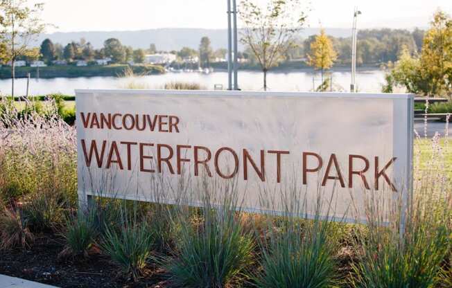 Parc Central_Vancouver WA waterfron park sign