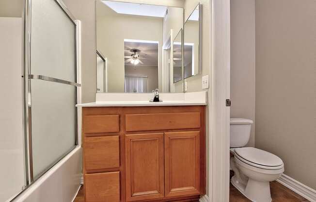 Designer Bathroom Suites at TERRAZA DEL SOL, Rancho Cucamonga, CA, 91730
