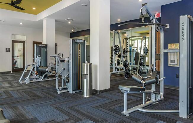 Berewick Pointe Fitness Center With Modern Equipment in North Carolina Rental Homes
