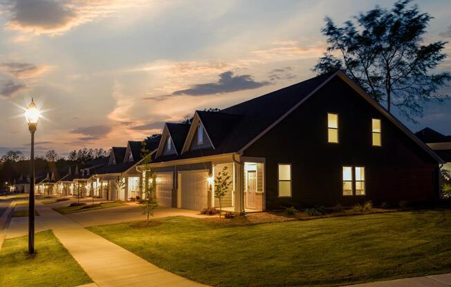 Evenings are peaceful and beautiful in our welcoming community.