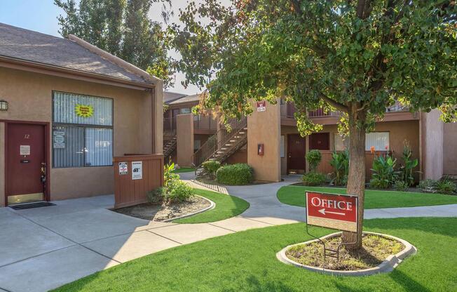 a large lawn in front of a house