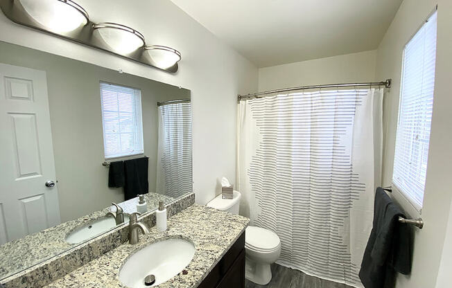 large bathroom at Bloomfield Townhomes