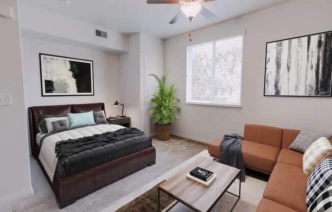 Studio Sleeping Alcove at Providence Place Apartments, Salt Lake City, UT 84111