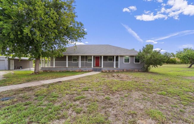 Great 3-Bedroom Home on Nearly 4 Acres For Lease