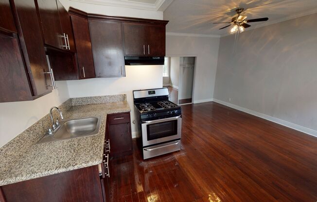 Budlong Apartments...Newly Renovated Studio...Hardwood Floors! CALL NOW!